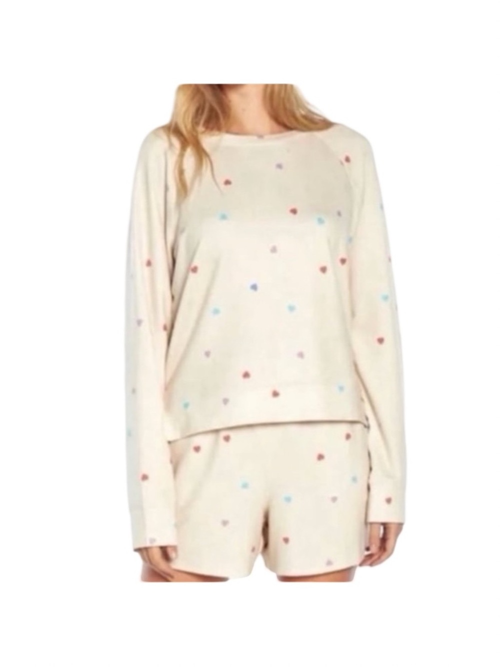 Wildfox Pajama Set Hearts
